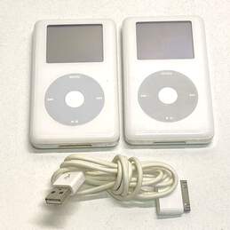 Apple iPod Classic (Models MP102 & A1059) 20GB Lot of 2