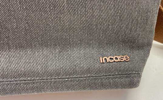 Incase Gray Canvas Tablet Laptop Sling Backpack Bag image number 7