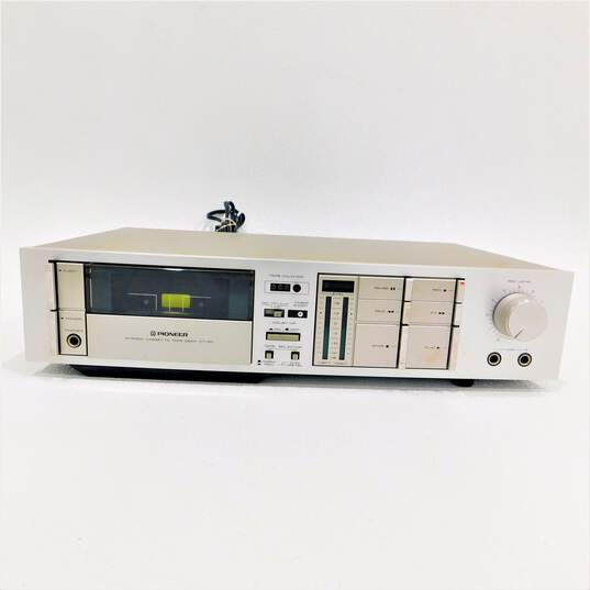 VNTG Pioneer Brand CT-20 Model Stereo Cassette Tape Deck w/ Original Box (Parts and Repair) image number 1