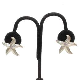 Taxco Sterling Silver Starfish Stud Earrings alternative image