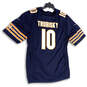 Mens Blue NFL Chicago Bears Mitch Trubisky #10 Football Jersey Size XL image number 2