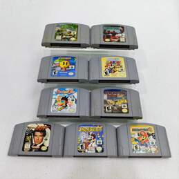 10ct Nintendo 64 N64 Game Lot