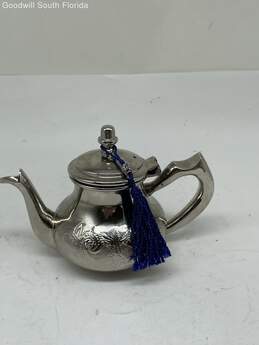 Royal Silver Plated Engraved Tea Pot Set 3 Pcs alternative image