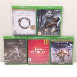 Bundle of 5 Assorted Microsoft Xbox One Video Games