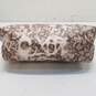 DKNY Logo Print Cosmetic Zip Pouch Bag image number 3