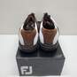 Foot Joy Superlites Brown/White Leather Golf Shoes Men's Size 10, Used image number 5