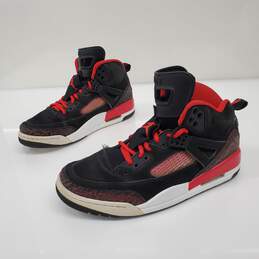 Nike Men's Air Jordan Spizike Black University Red Sneakers Size 8