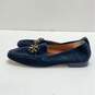 Tory Burch Miller Suede Penny Loafers Black 7.5 image number 2