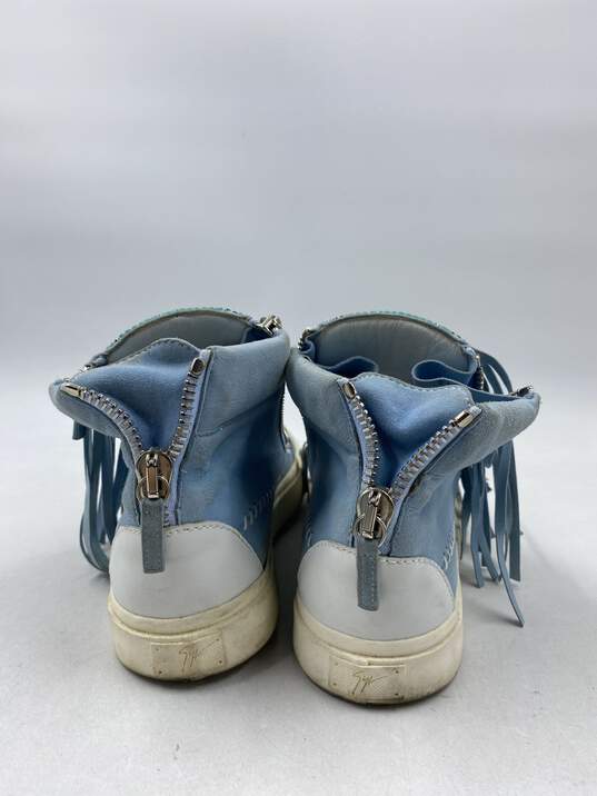 Authentic Giuseppe Zanotti Blue Sneaker M 6.5 image number 4
