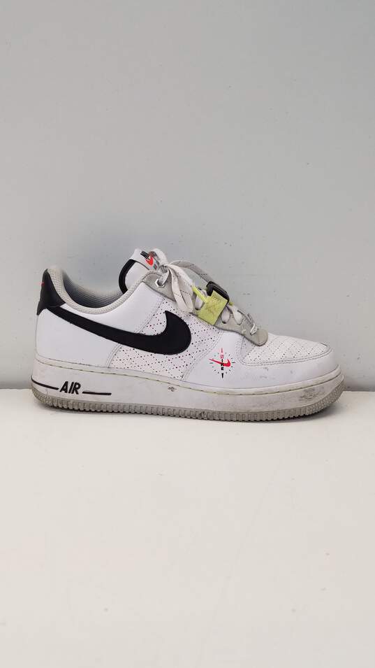 Nike Air Force 1 Fresh Perspective White, Black, Photon Dust Sneakers DC2526-100 Size 7.5 image number 1