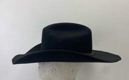 Justin Black Wool Cowboy Hat 7 1/8 alternative image
