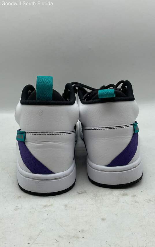 Jordan Fadeaway Black White Grape Men's Shoes Size 9 image number 5