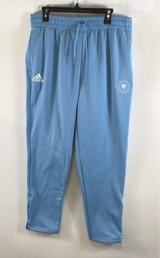 Adidas Blue Athletic Pants - Size X Large image number 1