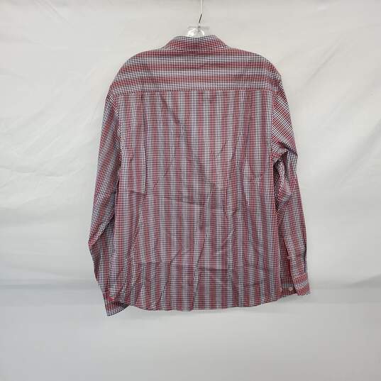 Tommy Bahama Pink & White Stripe Button Up Shirt MN Size M NWT image number 2