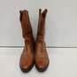 Nocona Men's Brown Leather Pointed Toe Western Boots Size 10.5B image number 1