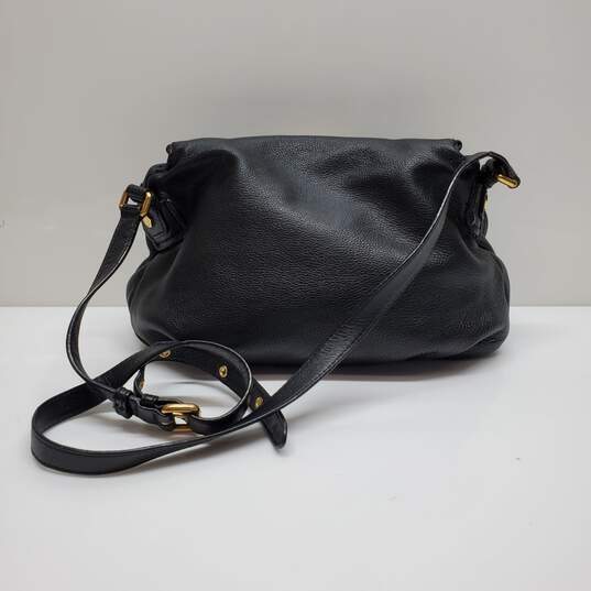 Marc By Marc Jacobs 'Classic Q Natasha' Black Leather Crossbody Bag image number 3