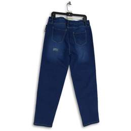 NWT Butter Denim Womens Blue Medium Wash 5-Pocket Design Skinny Jeans Size 18 alternative image