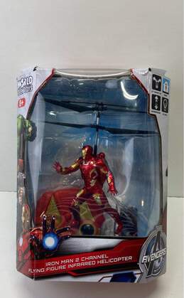Marvel Avengers Iron Man 2 Channel Flying Figure Infrared Helicopter