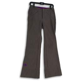 The North Face Womens Gray Apex STH Waterproof Flat Front Snow Pants Size XS