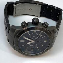 Designer Fossil BQ1726 Silver Strap Blue Round Analog Dial Quartz Wristwatch alternative image