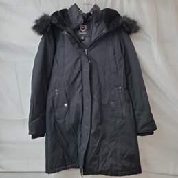 1 Madison Expedition Heritage Collection Black Women's Black Winter Coat Size L