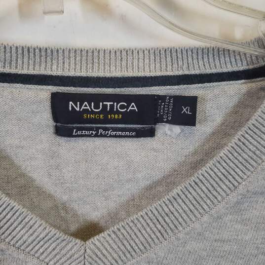 Nautica Men's Pullover Logo Hoodie Grey Heather, XL - Shop Fall & Winter Styles