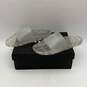 NIB Coach Womens White Open Toe Clear Rubber Slip-On Slide Sandals Size 10 image number 2