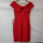 XSCAPE Petite Red Sleeveless Midi Dress Women's 2P NWT image number 2