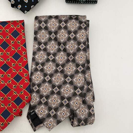 Bundle Of 7 Mixed Mens Multicolor Printed Adjustable Designer Necktie image number 7