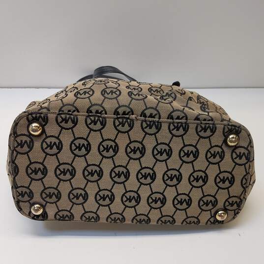 Vintage Michael Kors Purse Handbag Shoulder Bag Canvas & Leather ~ New Old  Stock