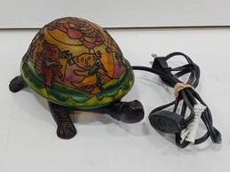 Tiffany Style Turtle Accent Lamp