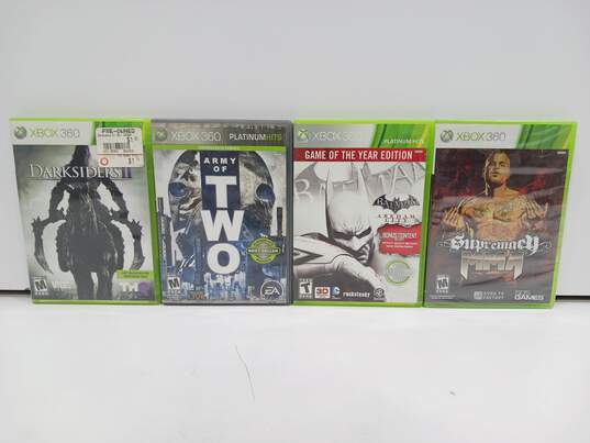 Bundle of 4 Assorted XBox 360 Games image number 1