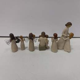 Bundle of 6 Assorted Willow Tree Mother, Child & Angel Figurines alternative image