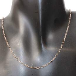 Tiffany & Co Sterling Silver Chain Link Necklace 17.50" alternative image