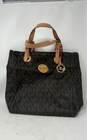 Michael Kors Womens Brown Tote Handbag image number 1