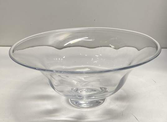 Simon Pearce Universal 25 Anniversary Crystal Glass Center Piece Designer Bowl image number 2