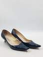 Authentic Jimmy Choo Navy Patent Pump W 11 image number 3