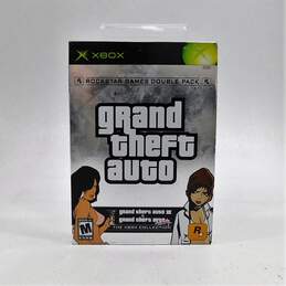 Grand Theft Auto Double Pack Microsoft Xbox CIB