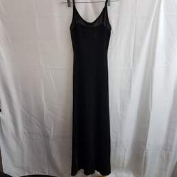 Dissh Asher Black Knit Spaghetti Strap Long Dress Size S
