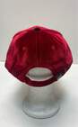Street Level Clothing Red Velour Golf Snapback Hat Cap image number 3