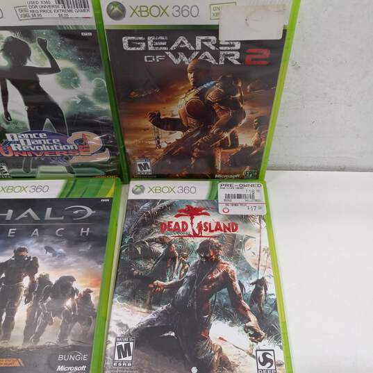 5pc Bundle of Assorted Xbox 360 Video Games image number 4