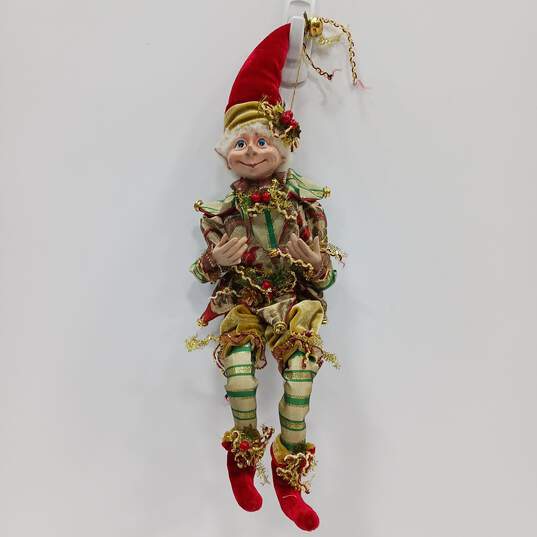 Buy the Table Christmas Elf Poseable Doll