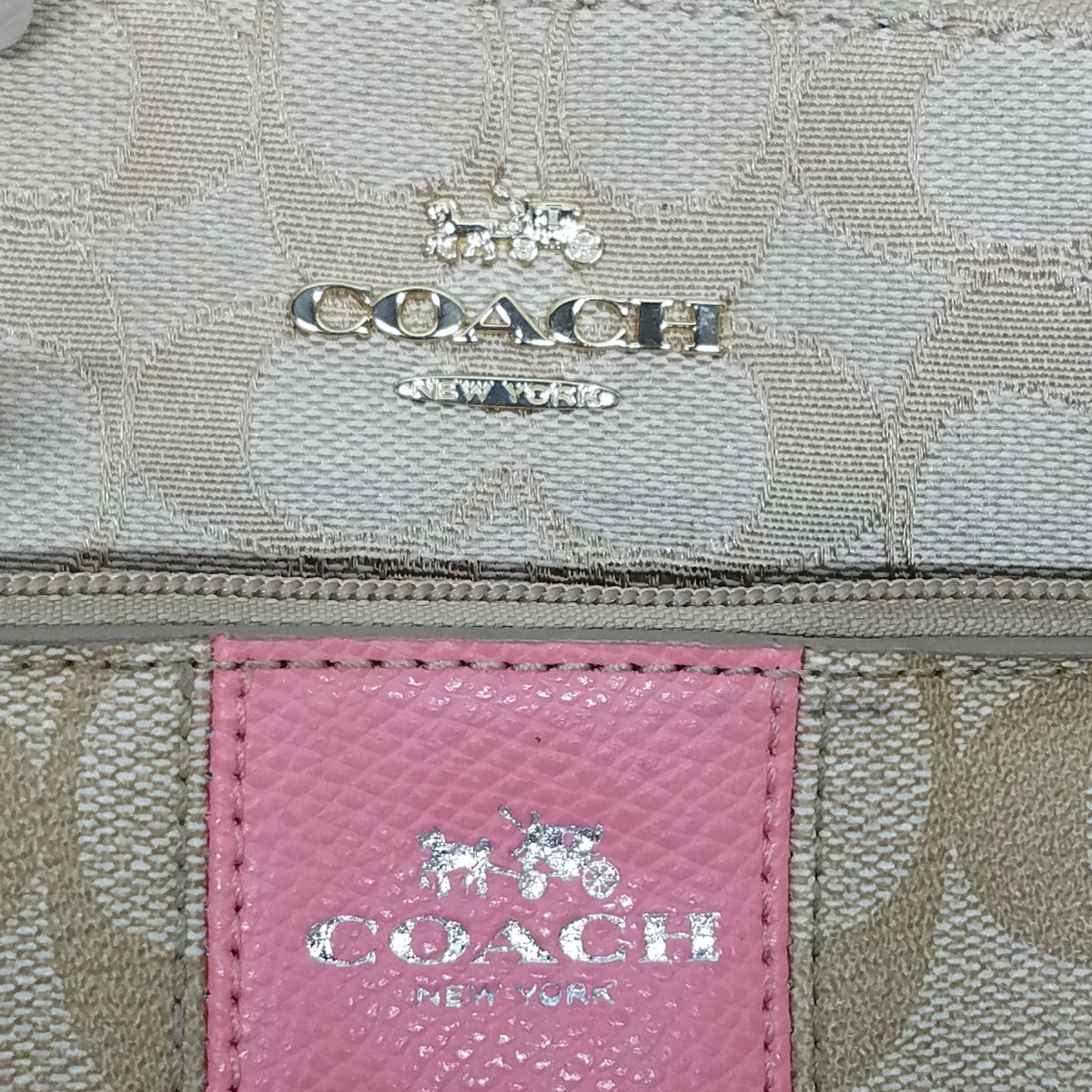 Coach Pink Leather - Etsy