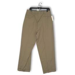 NWT Polo Ralph Lauren Mens Dress Pants Pleated Slash Pocket Khaki Sz 38W/30L alternative image