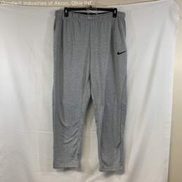 Gently Loved Nike Grey Men's Sweatpants, Sz. XXL