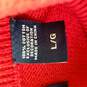 Chaps Men Red Knit Sweater L image number 4