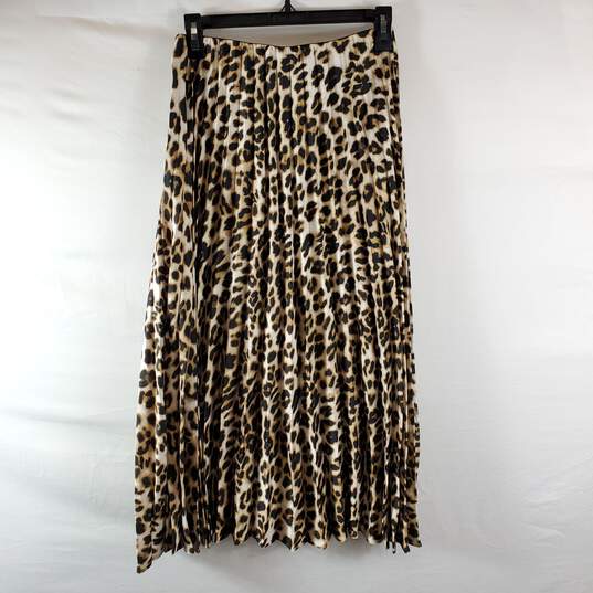7th Avenue Women Cheetah Skirt S NWT image number 2