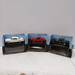 Bundle of 3 Assorted Maisto 1:18 Scale Diecast Model Cars IOB
