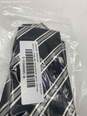 Donald J. Trump Mens Blue Black Multi Striped Tie image number 4