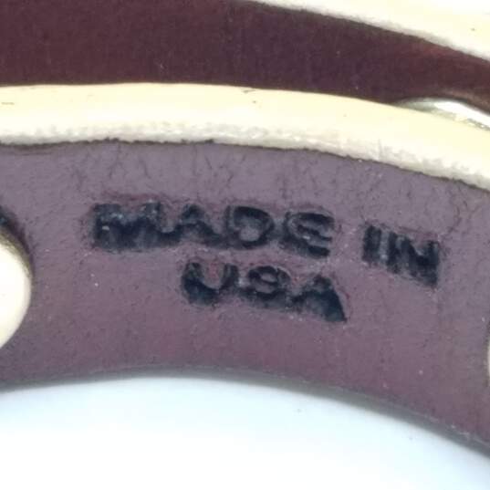 Tory Burch Leather adjustable Bracelet image number 4